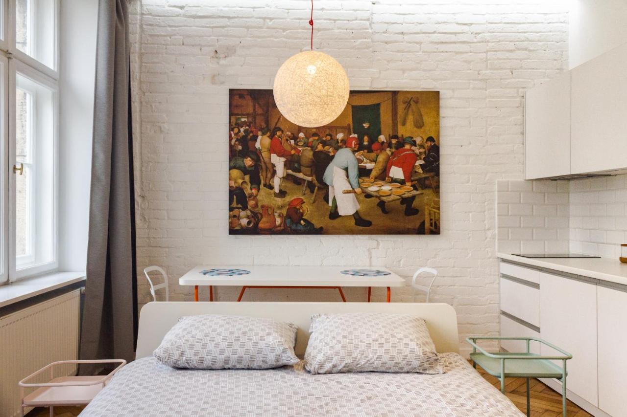 Apartament Przy Woonerfie Łódź Exteriör bild