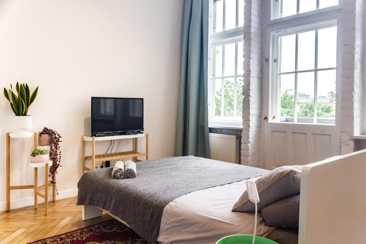 Apartament Przy Woonerfie Łódź Exteriör bild