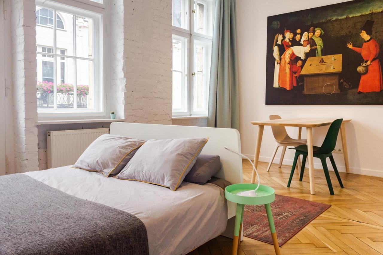 Apartament Przy Woonerfie Łódź Exteriör bild