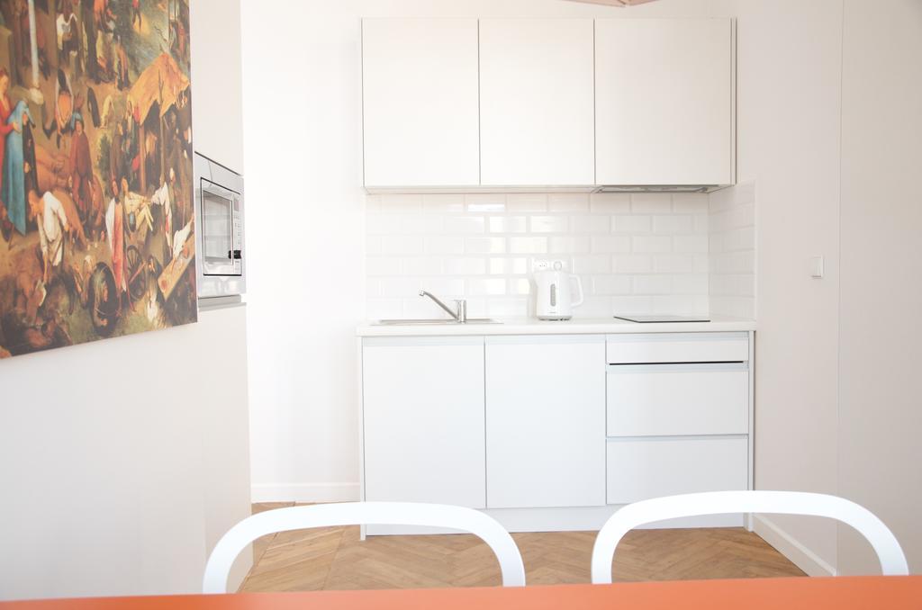Apartament Przy Woonerfie Łódź Rum bild